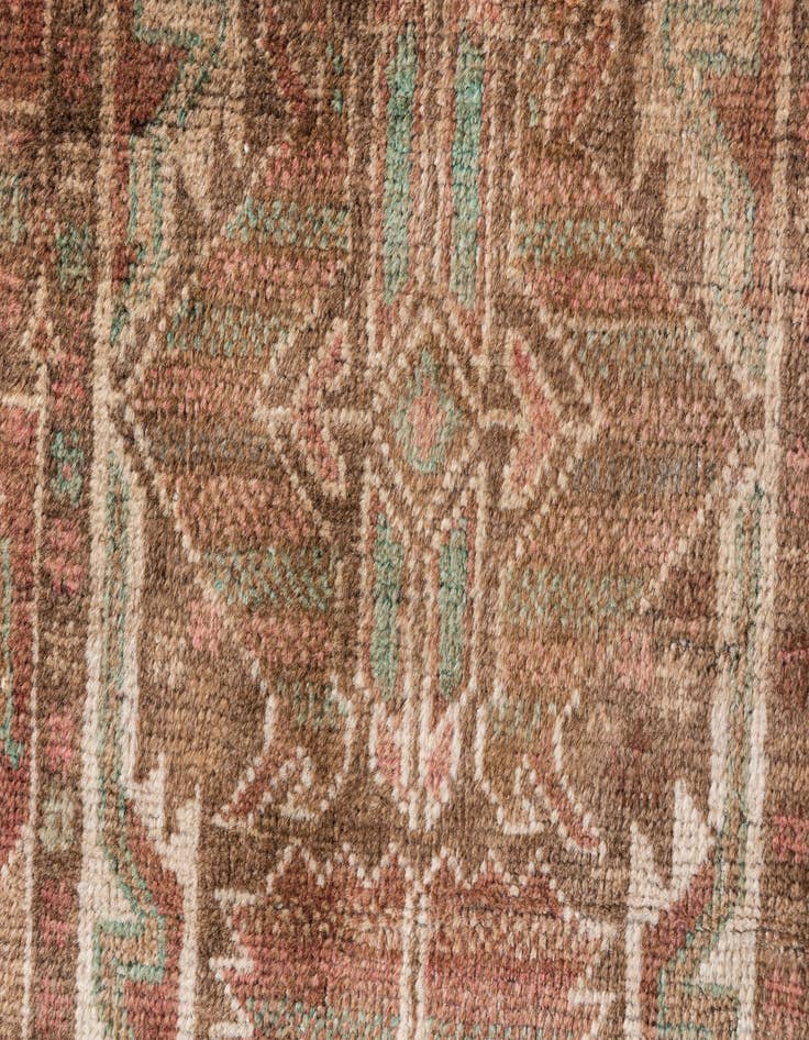 Detail image of  3' 6 x 6' 3  Hand Knotted Ultra Vintage Persian Wool Rug