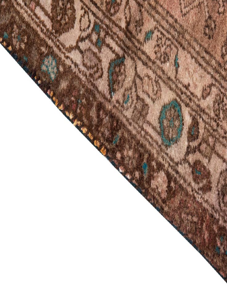 Detail image of  3' 4 x 5' 10  Hand Knotted Ultra Vintage Persian Wool Rug