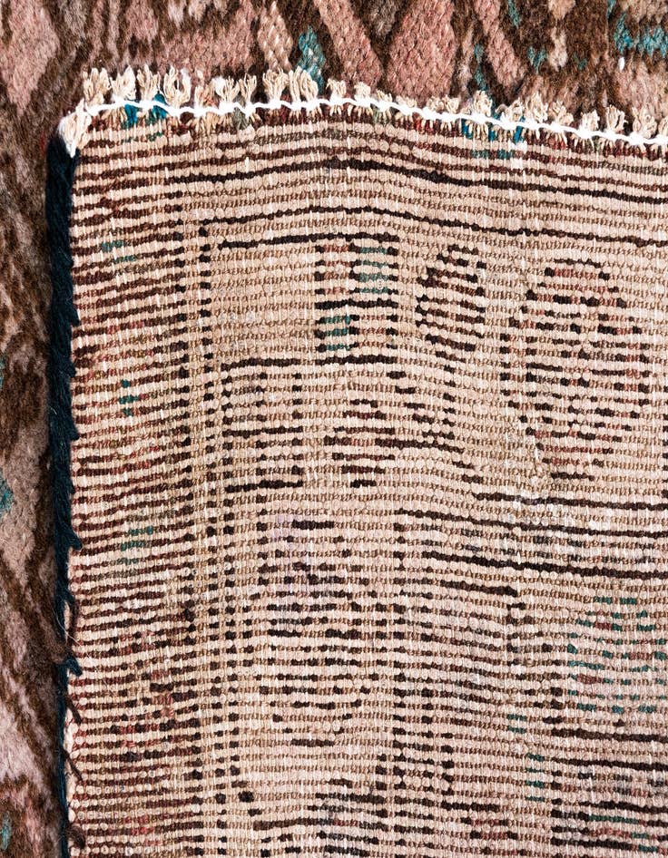 Detail image of  3' 4 x 5' 10  Hand Knotted Ultra Vintage Persian Wool Rug