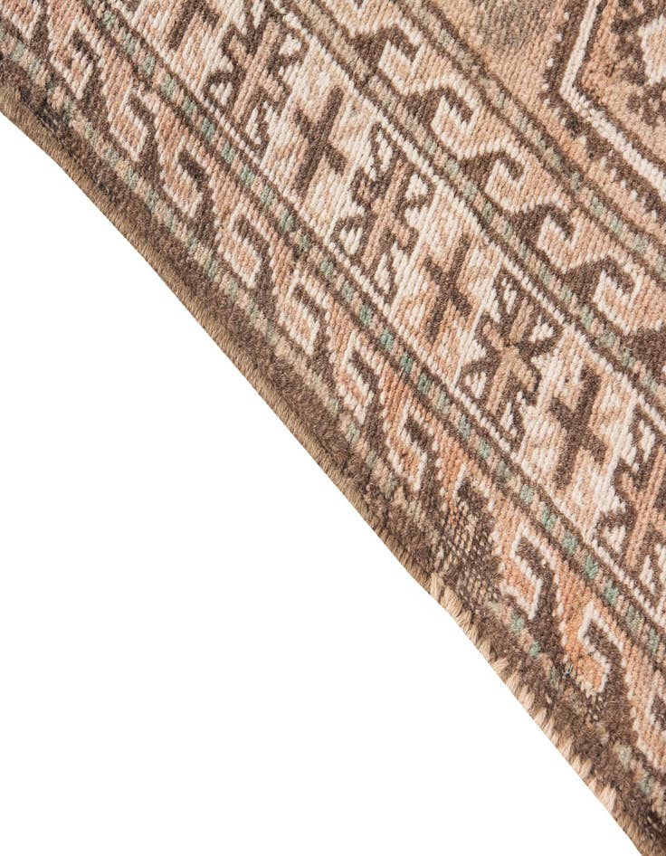 Detail image of  3' 4 x 6' 3  Hand Knotted Ultra Vintage Persian Wool Rug