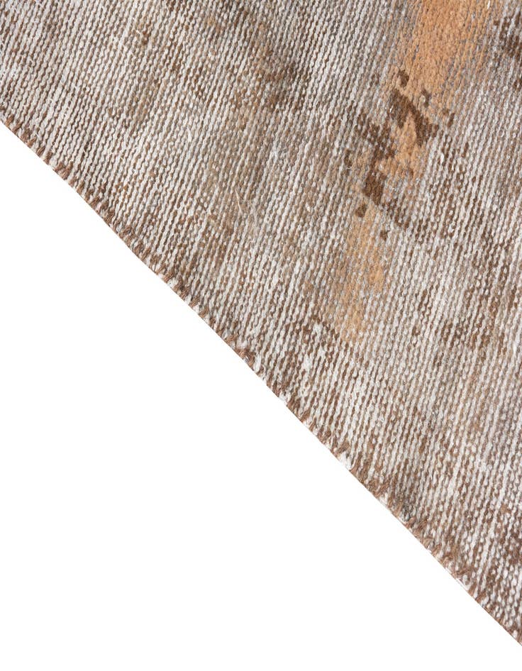 Detail image of  3' 4 x 5' 9  Hand Knotted Ultra Vintage Persian Wool Rug