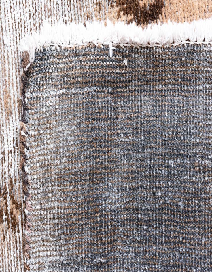 Detail image of  3' 4 x 5' 9  Hand Knotted Ultra Vintage Persian Wool Rug