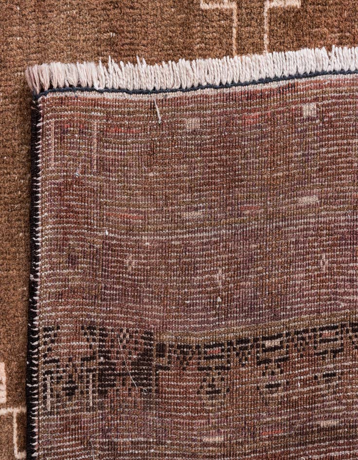 Detail image of  3' 8 x 5' 8  Hand Knotted Ultra Vintage Persian Wool Rug