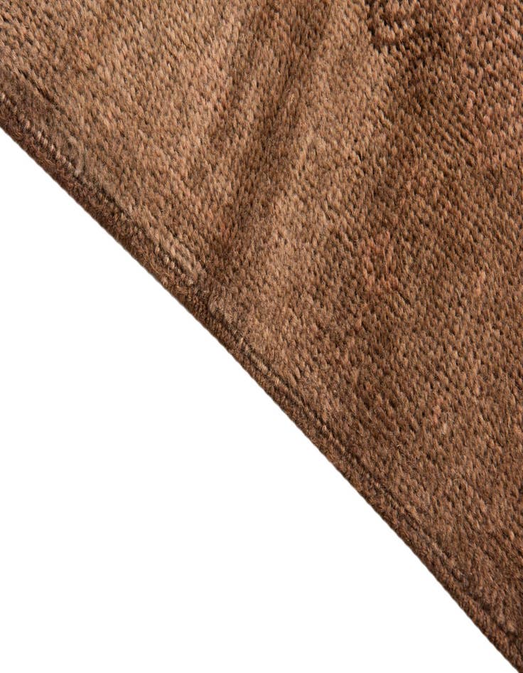 Detail image of  3' 9 x 6' 2  Hand Knotted Ultra Vintage Persian Wool Rug