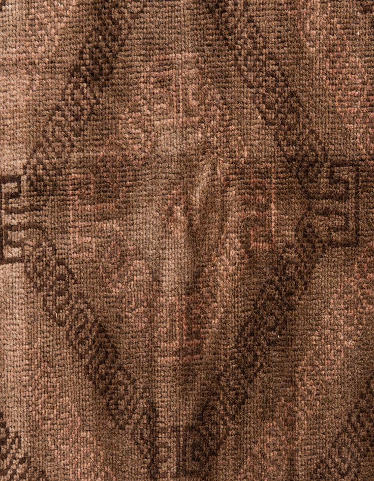 Detail image of  3' 9 x 6' 2  Hand Knotted Ultra Vintage Persian Wool Rug