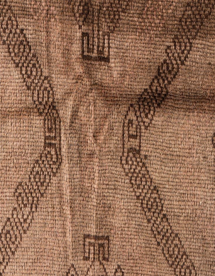 Detail image of  3' 9 x 6' 2  Hand Knotted Ultra Vintage Persian Wool Rug