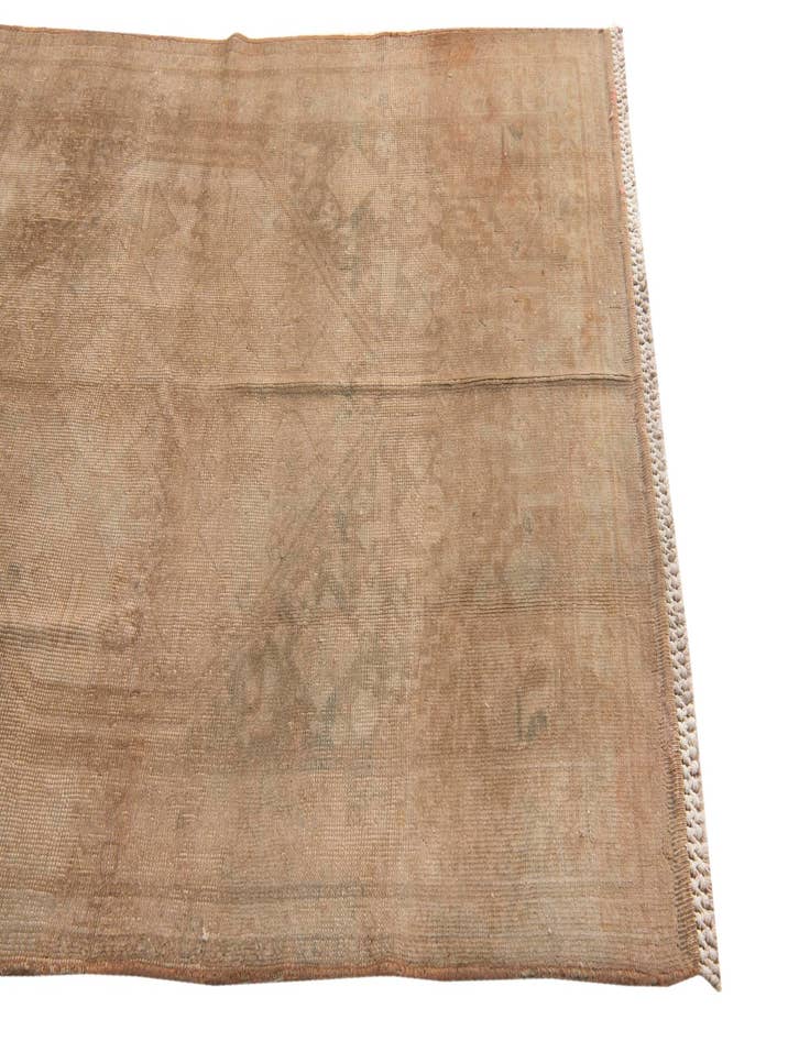 Detail image of  4' 3 x 6' 2  Hand Knotted Ultra Vintage Persian Wool Rug