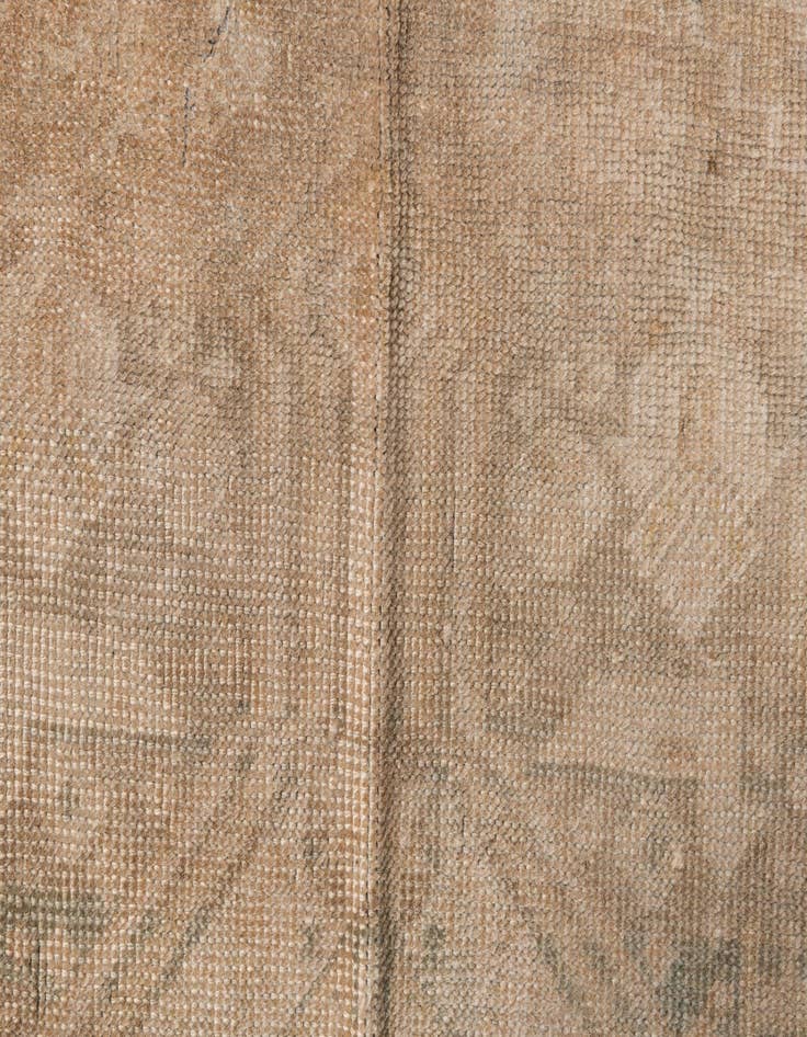 Detail image of  4' 3 x 6' 2  Hand Knotted Ultra Vintage Persian Wool Rug