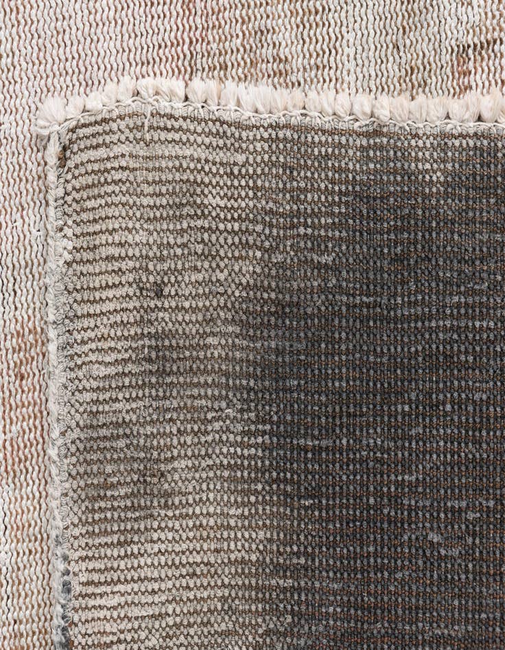 Detail image of  4' 1 x 6' 4  Hand Knotted Ultra Vintage Persian Wool Rug