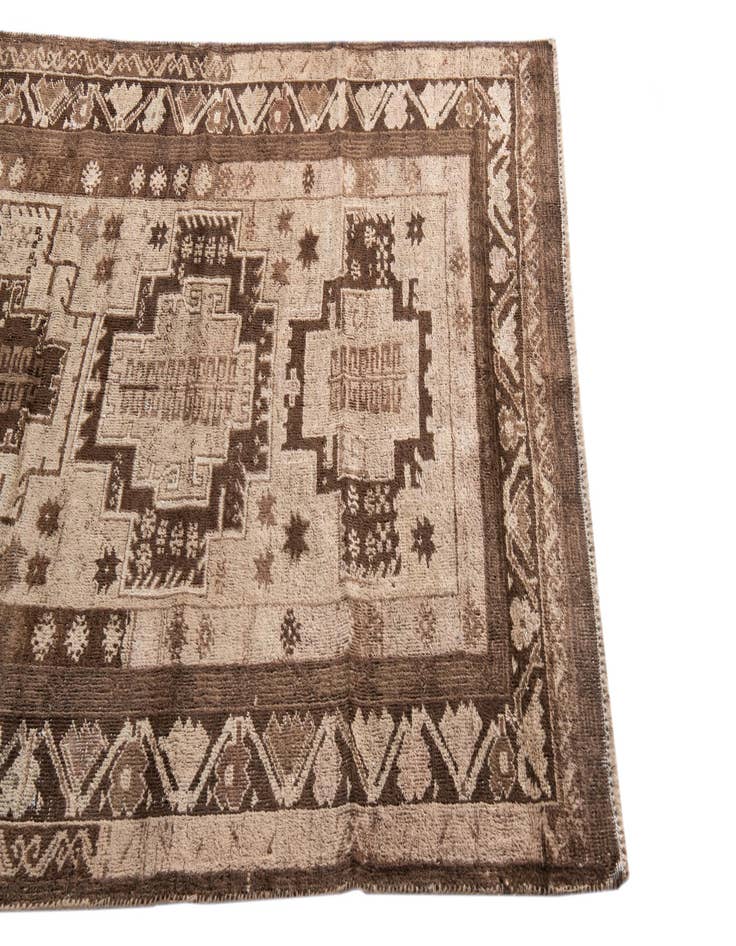 Detail image of  3' 6 x 6' 1  Hand Knotted Ultra Vintage Persian Wool Rug