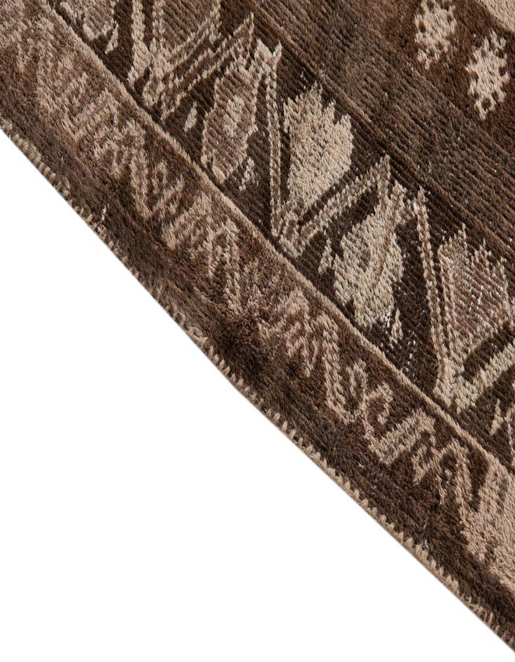 Detail image of  3' 6 x 6' 1  Hand Knotted Ultra Vintage Persian Wool Rug