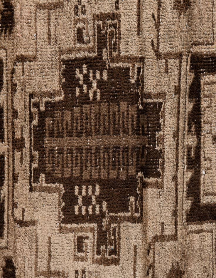 Detail image of  3' 6 x 6' 1  Hand Knotted Ultra Vintage Persian Wool Rug