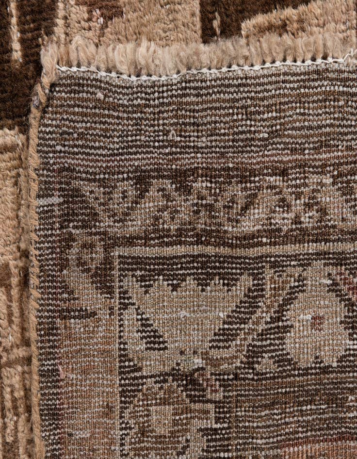 Detail image of  3' 6 x 6' 1  Hand Knotted Ultra Vintage Persian Wool Rug