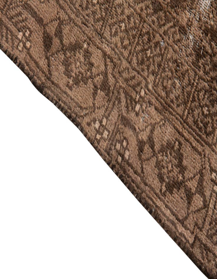 Detail image of  3' 5 x 6' 2  Hand Knotted Ultra Vintage Persian Wool Rug