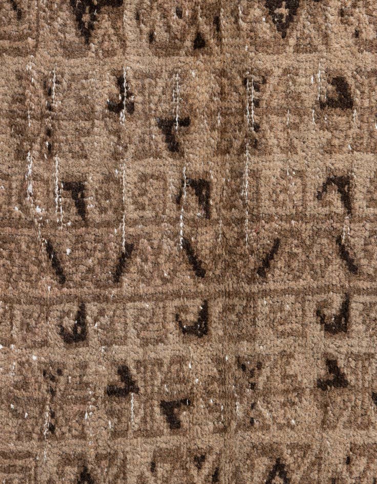 Detail image of  2' 10 x 4' 4  Hand Knotted Ultra Vintage Persian Wool Rug