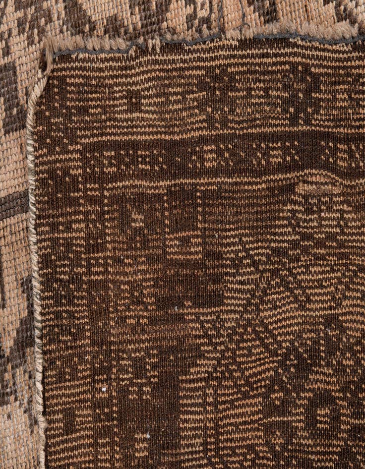 Detail image of  4' 4 x 6' 3  Hand Knotted Ultra Vintage Persian Wool Rug