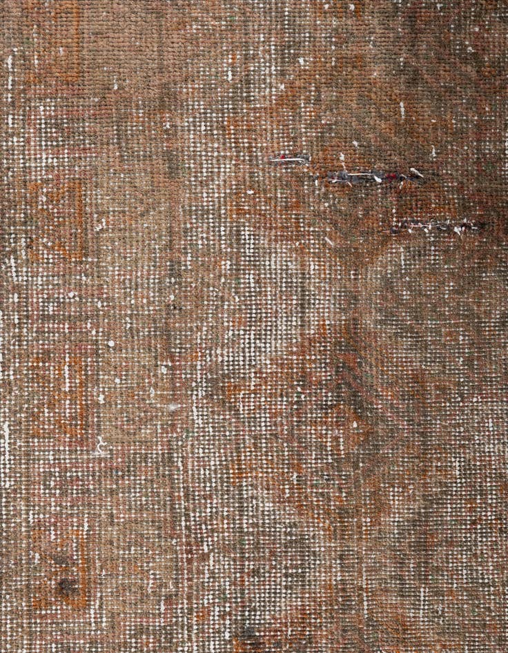 Detail image of  3' 4 x 6' 2  Hand Knotted Ultra Vintage Persian Wool Rug