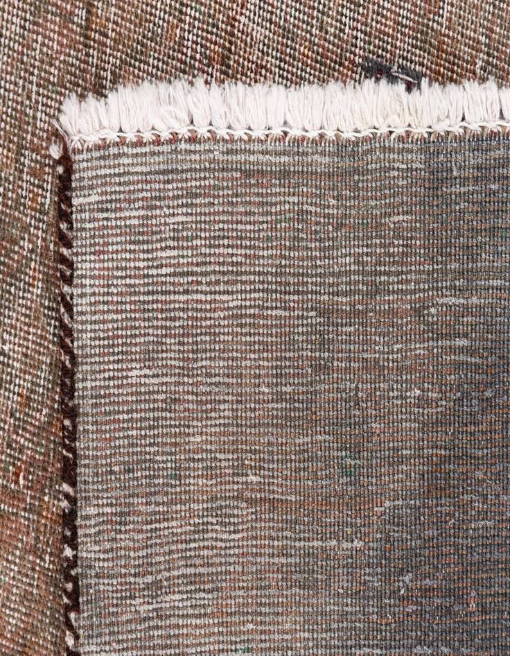 Detail image of  3' 4 x 6' 2  Hand Knotted Ultra Vintage Persian Wool Rug