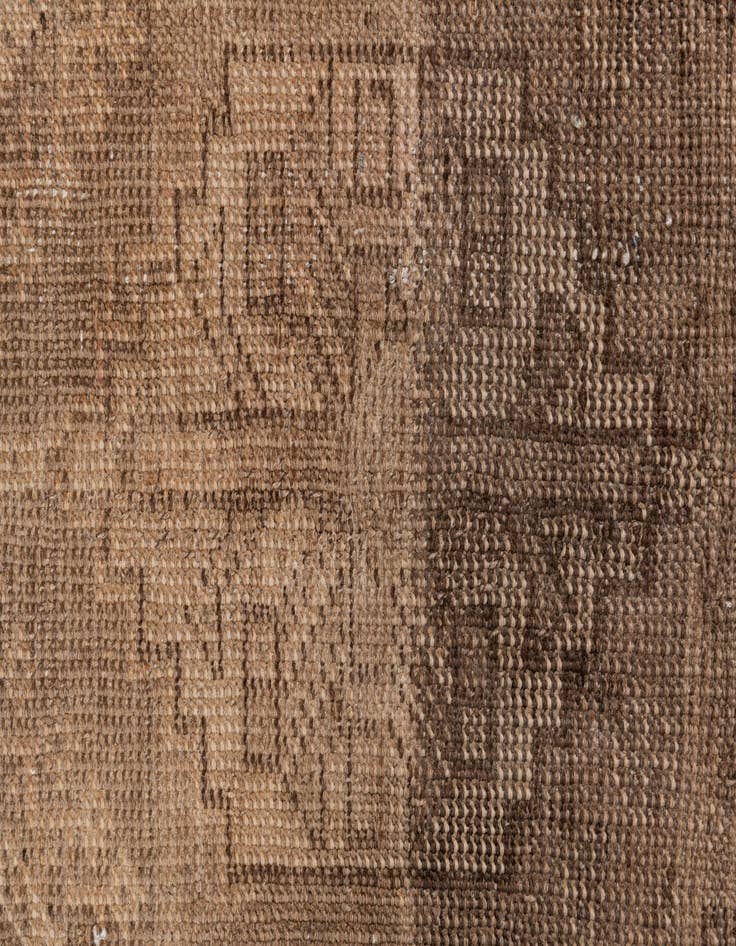 Detail image of  3' 9 x 7' 2  Hand Knotted Ultra Vintage Persian Wool Rug