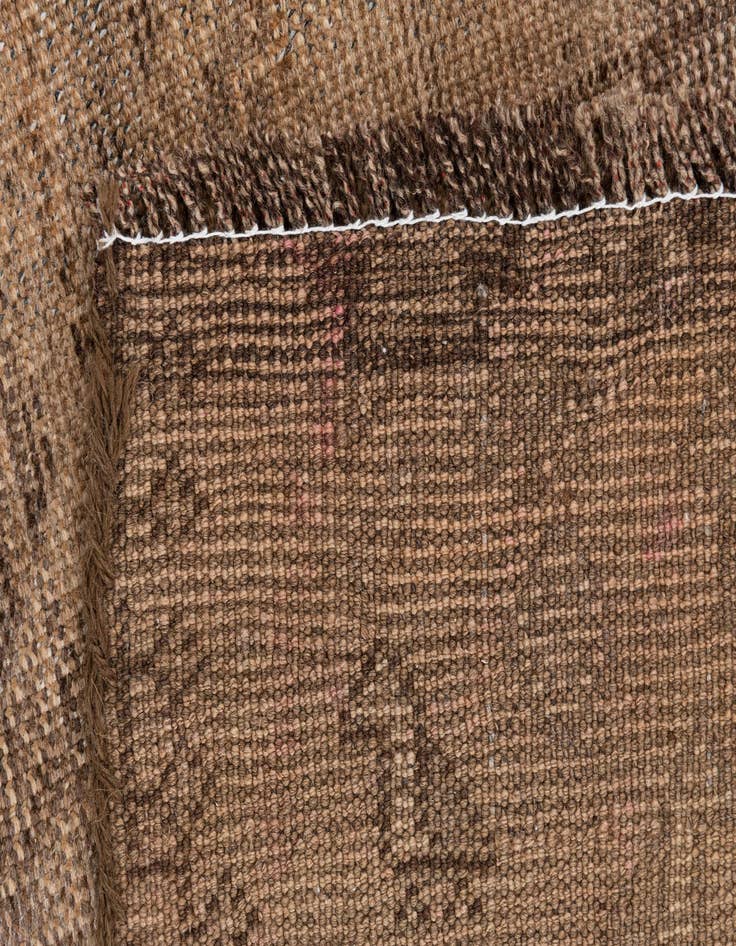 Detail image of  3' 9 x 7' 2  Hand Knotted Ultra Vintage Persian Wool Rug