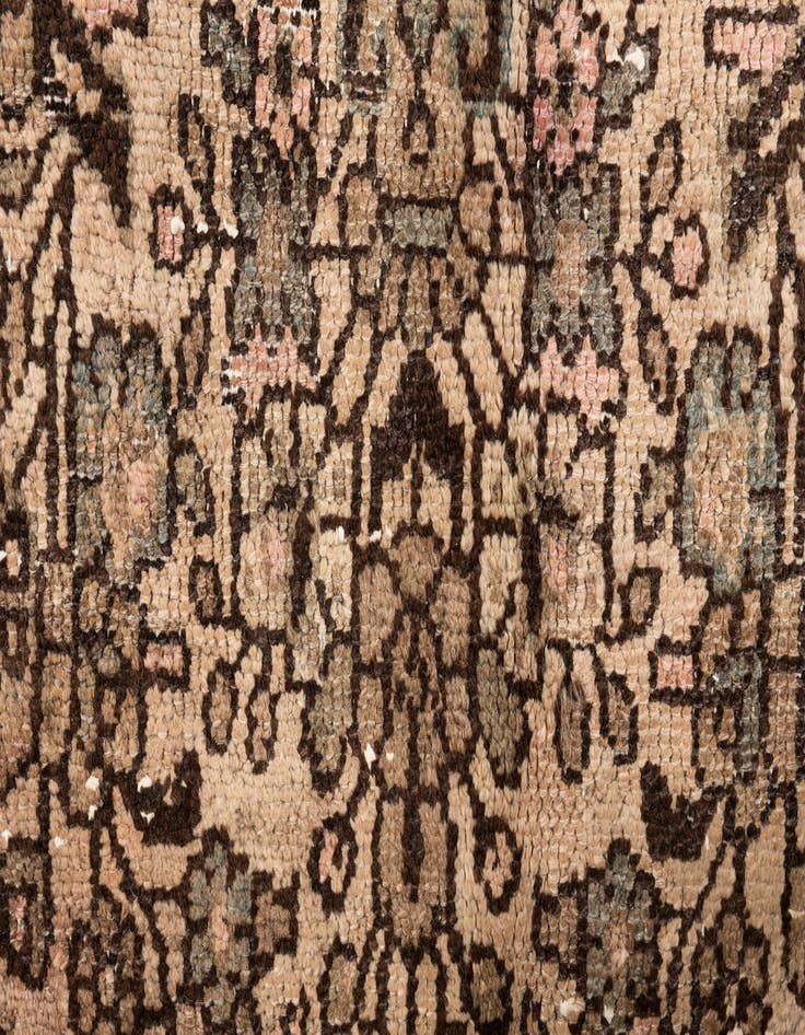 Detail image of  5' 2 x 7' 9  Hand Knotted Ultra Vintage Persian Wool Rug