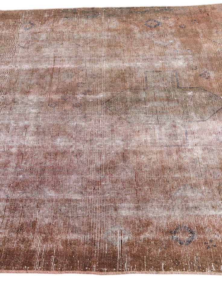 Detail image of  4' 9 x 8' 5  Hand Knotted Ultra Vintage Persian Wool Rug