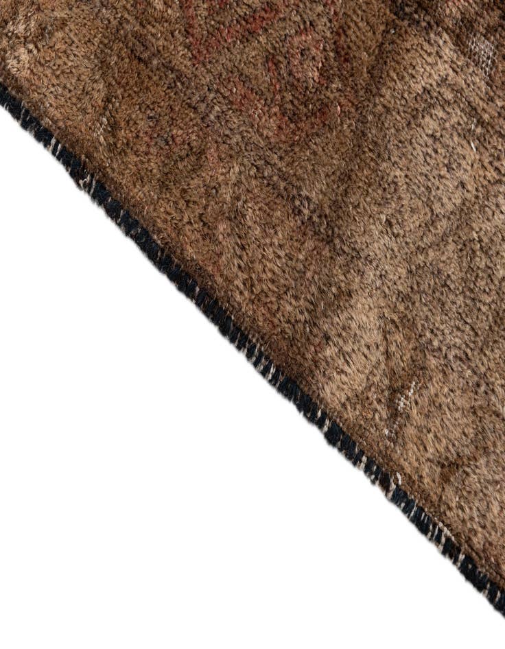 Detail image of  3' 10 x 6' 3  Hand Knotted Ultra Vintage Persian Wool Rug