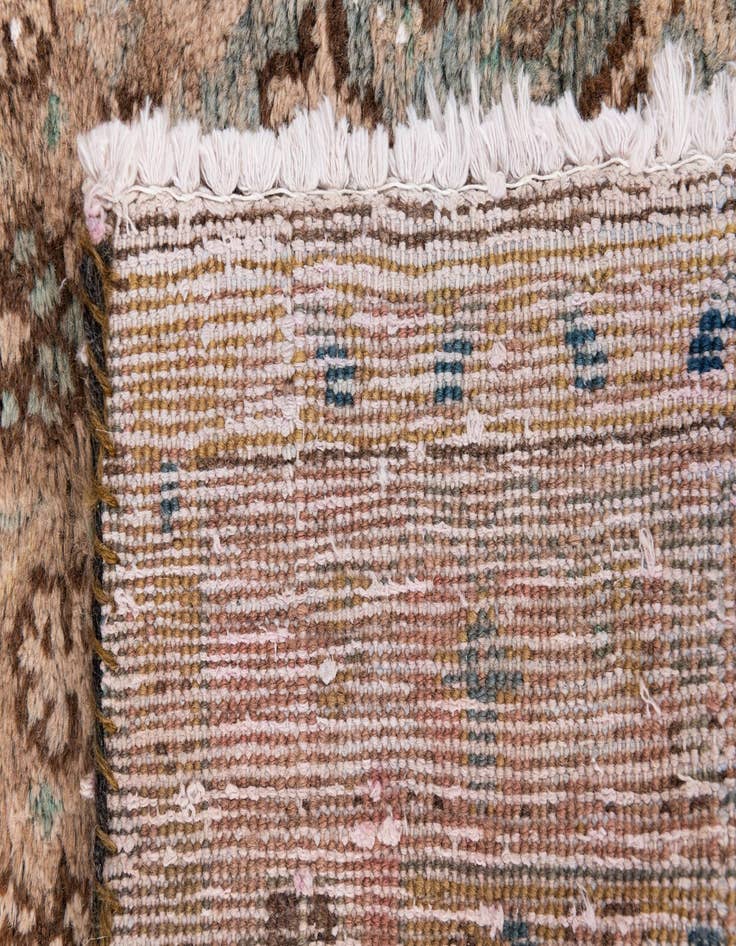 Detail image of  3' 9 x 6' 7  Hand Knotted Ultra Vintage Persian Wool Rug