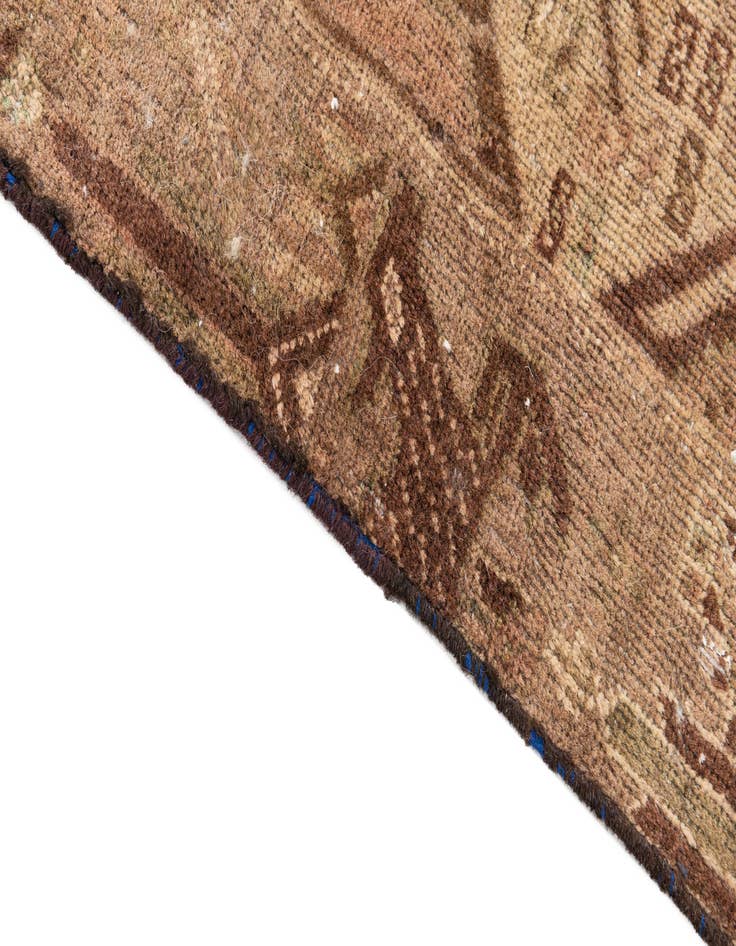 Detail image of  2' 9 x 4' 6  Hand Knotted Ultra Vintage Persian Wool Rug