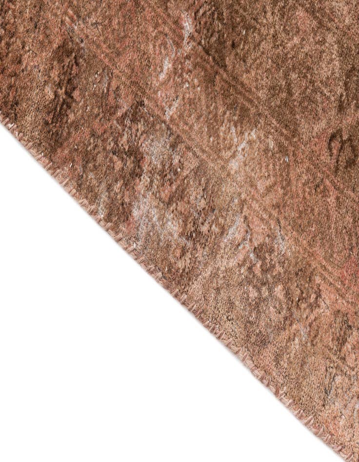 Detail image of  4' x 6'  Hand Knotted Ultra Vintage Persian Wool Rug