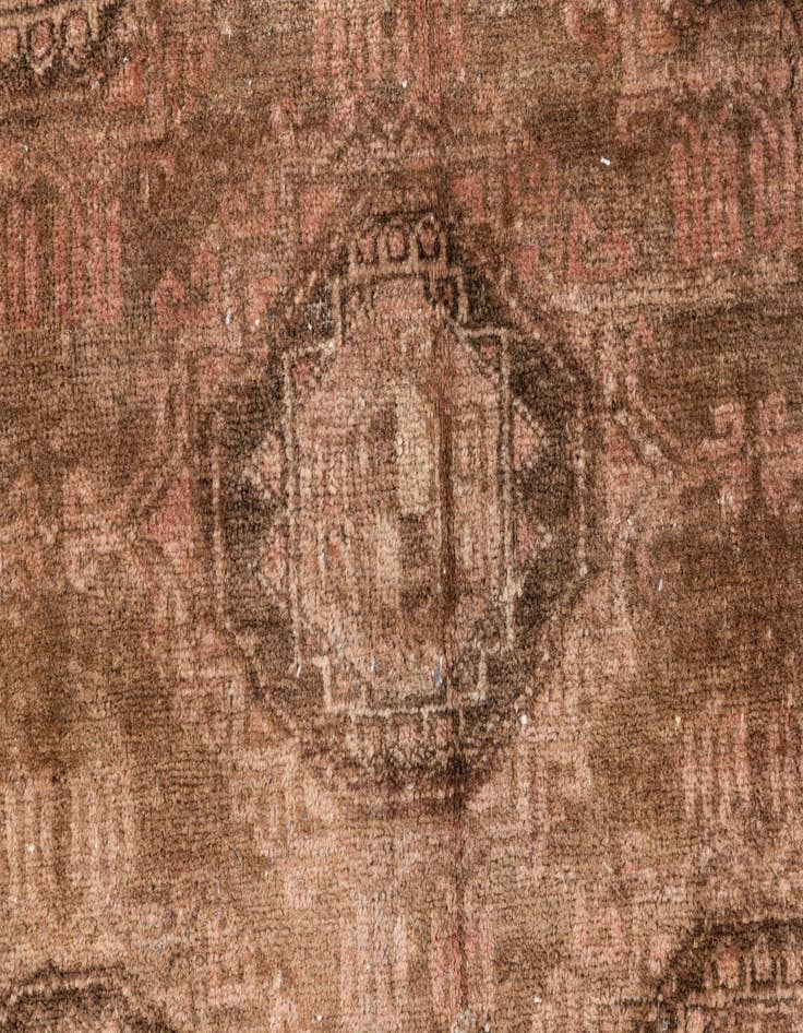 Detail image of  4' x 6'  Hand Knotted Ultra Vintage Persian Wool Rug