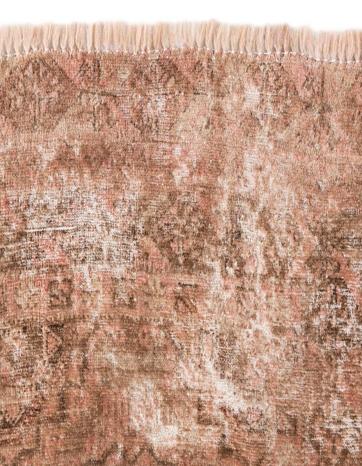 Detail image of  4' x 6'  Hand Knotted Ultra Vintage Persian Wool Rug