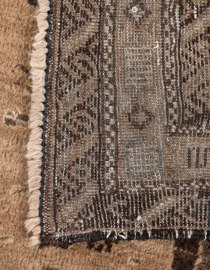 Detail image of  3' 3 x 5' 8  Hand Knotted Ultra Vintage Persian Wool Rug