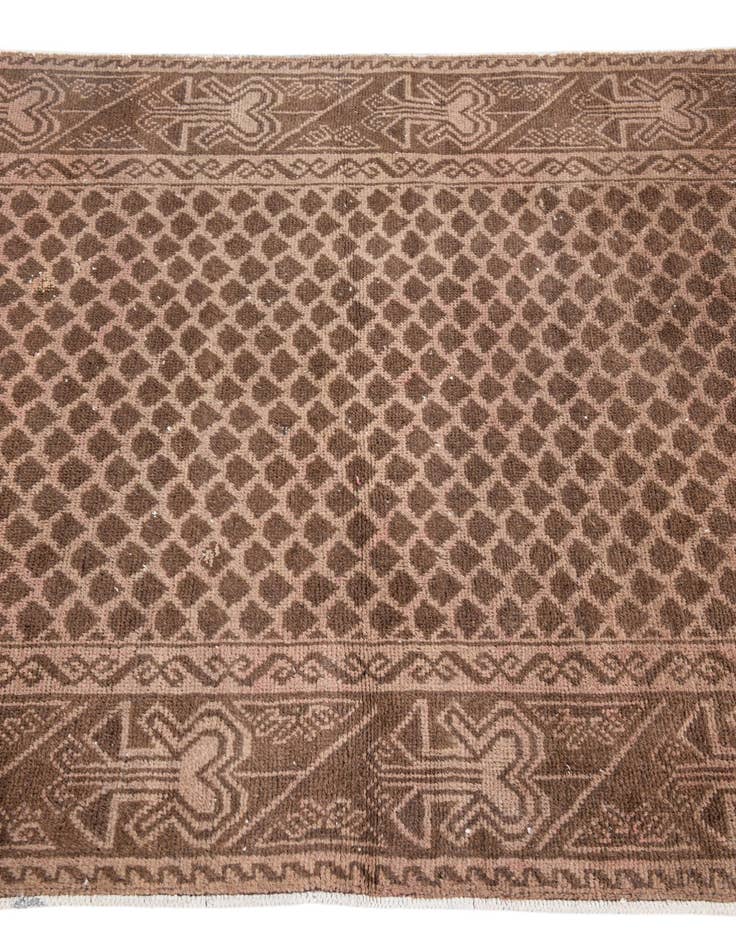 Detail image of  3' 4 x 6' 5  Hand Knotted Ultra Vintage Persian Wool Rug