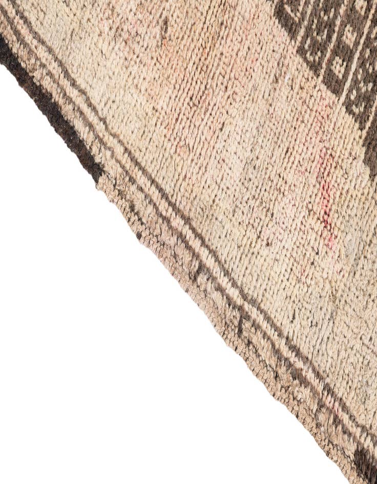 Detail image of  3' x 4' 6  Hand Knotted Ultra Vintage Persian Wool Rug