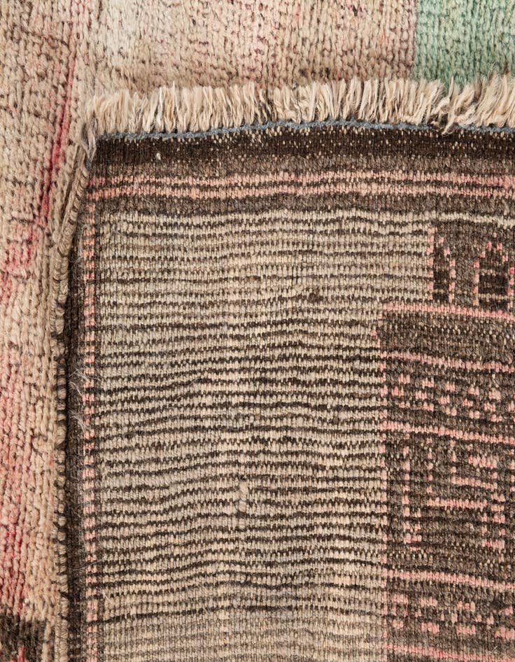 Detail image of  3' x 4' 6  Hand Knotted Ultra Vintage Persian Wool Rug