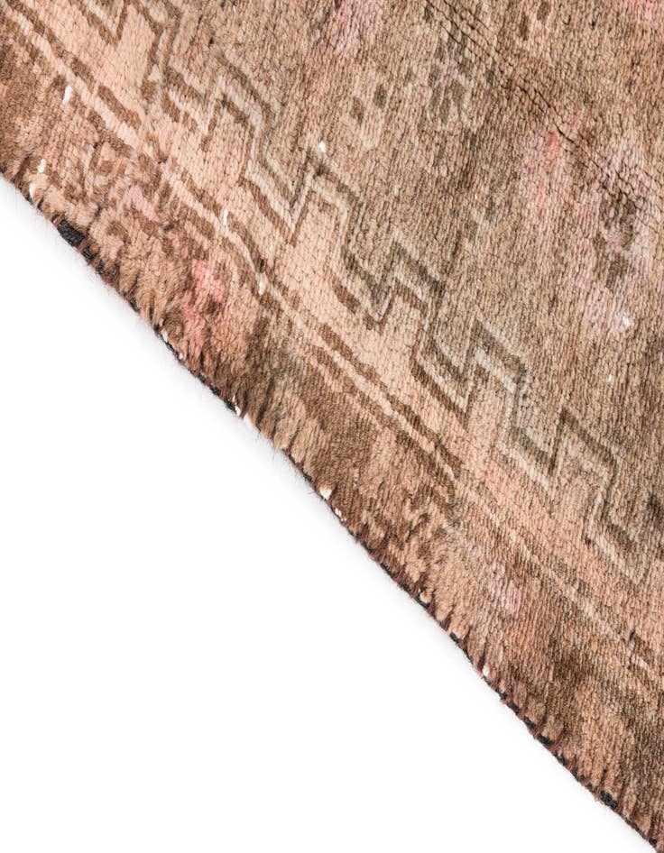 Detail image of  3' 10 x 7' 3  Hand Knotted Ultra Vintage Persian Wool Rug