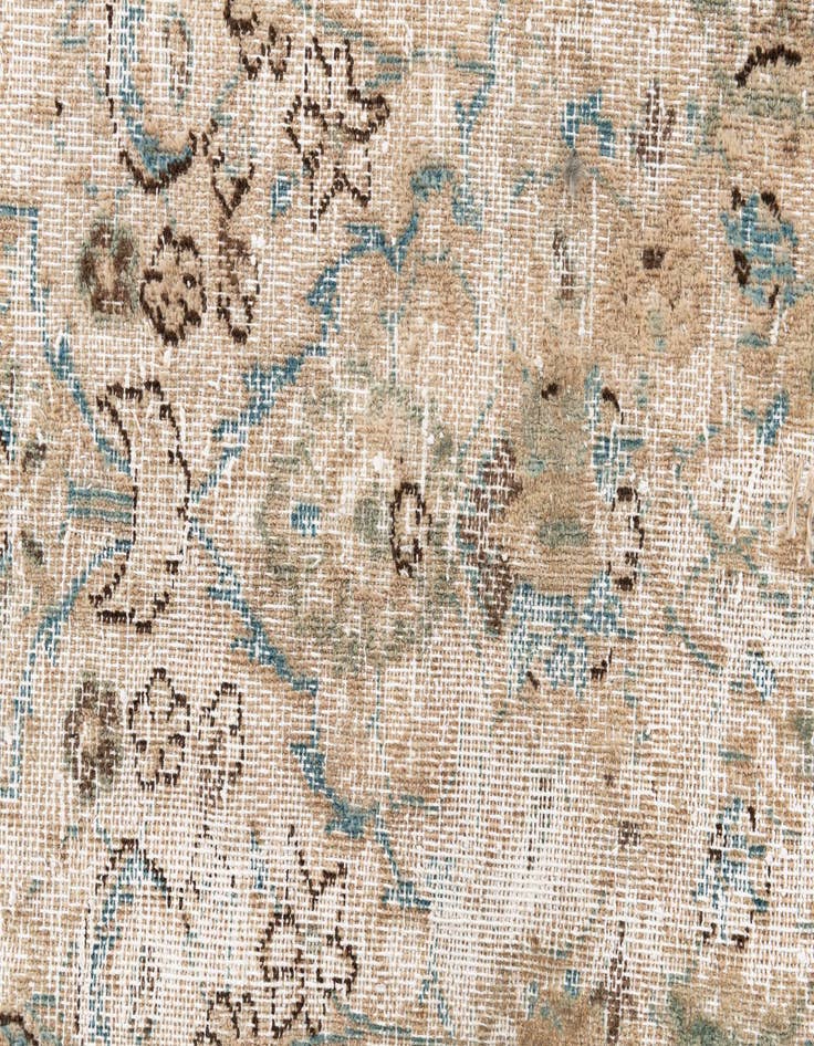 Detail image of  8' 2 x 10' 8  Hand Knotted Ultra Vintage Persian Wool Rug