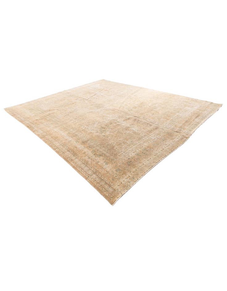 Detail image of  9' 7 x 11' 6  Hand Knotted Ultra Vintage Persian Wool Rug