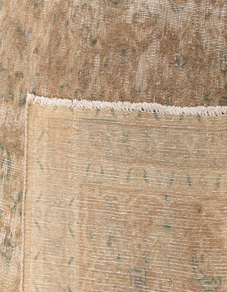 Detail image of  9' 7 x 11' 6  Hand Knotted Ultra Vintage Persian Wool Rug