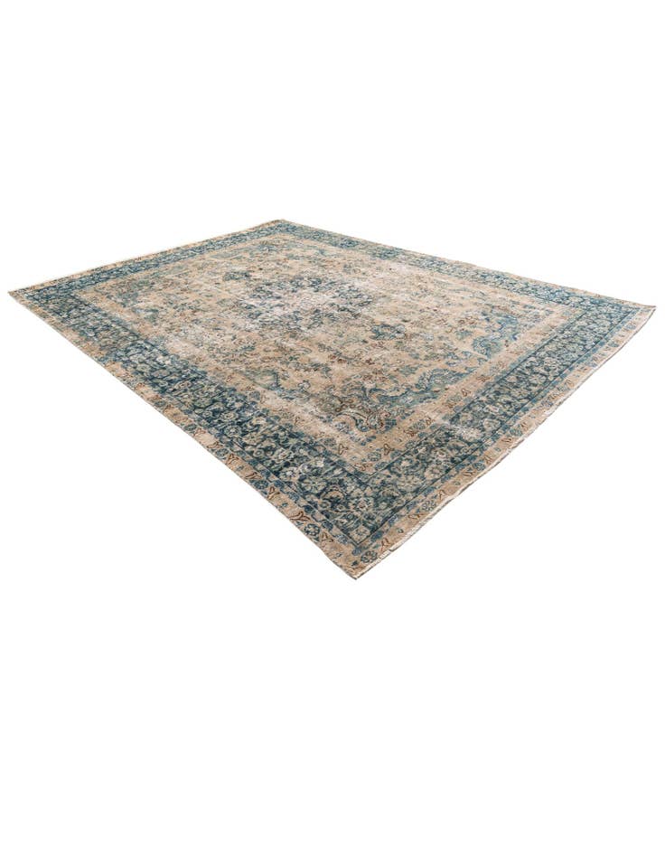 Detail image of  9' 1 x 12' 1  Hand Knotted Ultra Vintage Persian Wool Rug