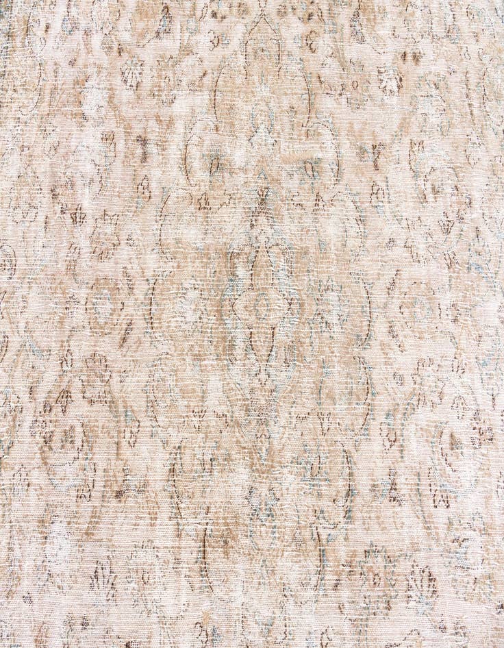 Detail image of  7' 5 x 10' 3  Hand Knotted Ultra Vintage Persian Wool Rug