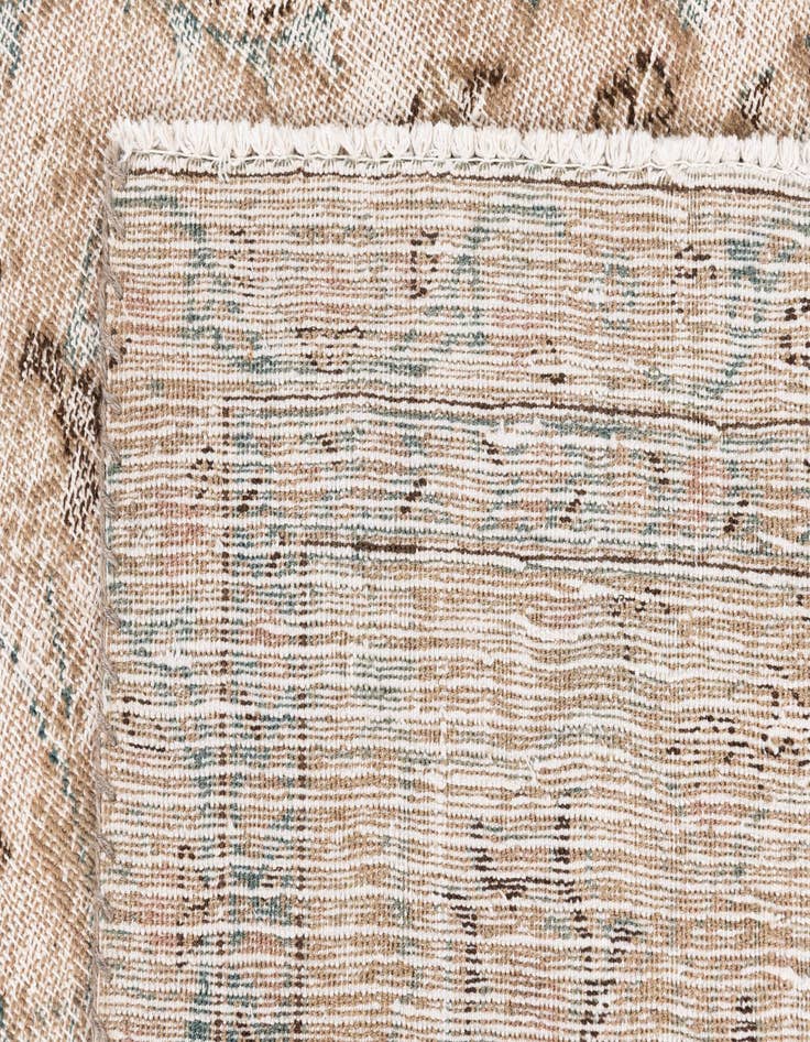 Detail image of  7' 5 x 10' 3  Hand Knotted Ultra Vintage Persian Wool Rug