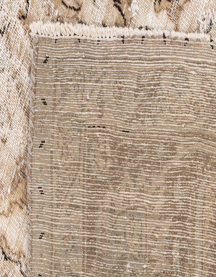 Detail image of  9' 2 x 12' 6  Hand Knotted Ultra Vintage Persian Wool Rug