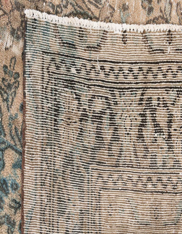 Detail image of  8' 2 x 11' 4  Hand Knotted Ultra Vintage Persian Wool Rug