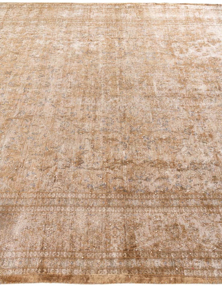 Detail image of  9' 6 x 12' 8  Hand Knotted Ultra Vintage Persian Wool Rug