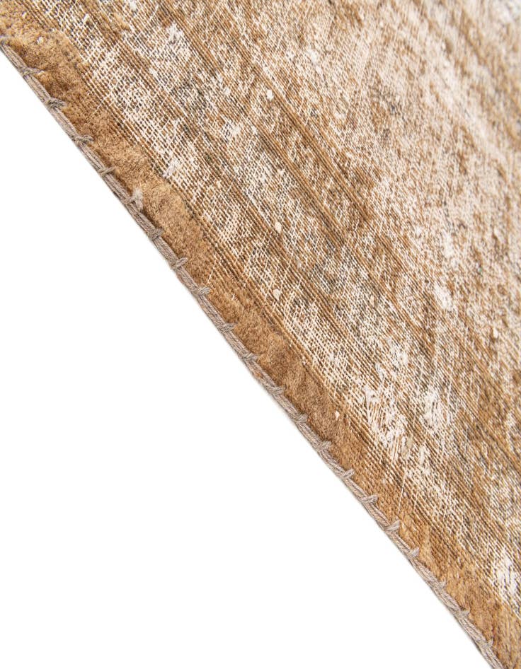 Detail image of  9' 6 x 12' 8  Hand Knotted Ultra Vintage Persian Wool Rug