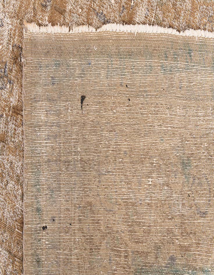 Detail image of  9' 6 x 12' 8  Hand Knotted Ultra Vintage Persian Wool Rug