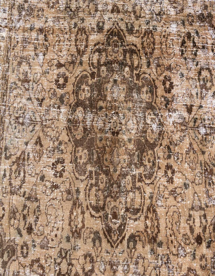 Detail image of  8' 2 x 10' 9  Hand Knotted Ultra Vintage Persian Wool Rug