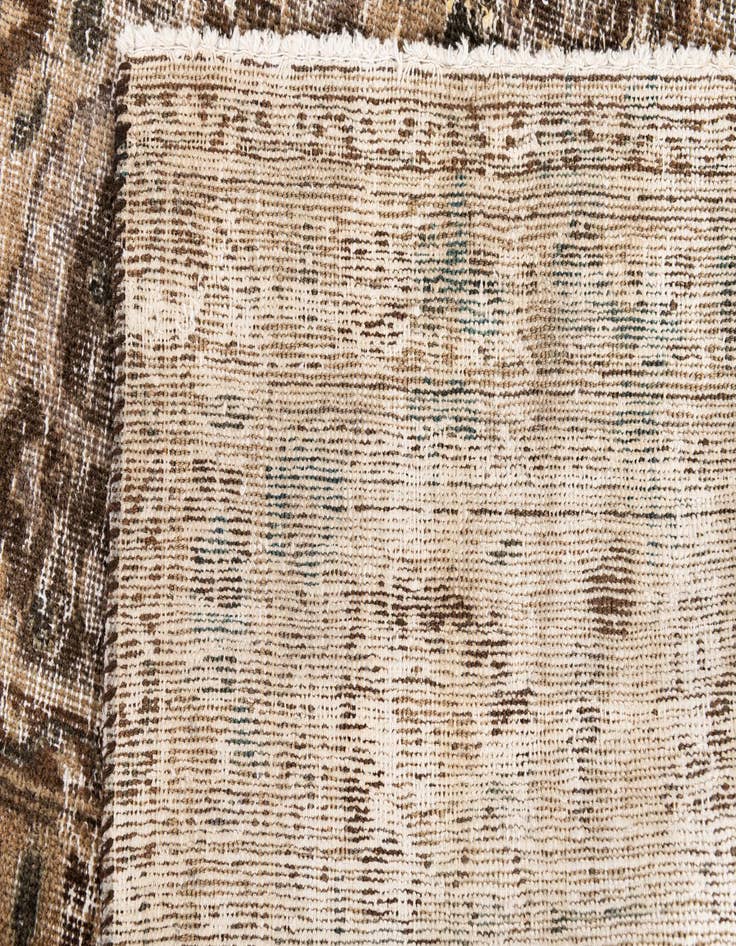 Detail image of  8' 2 x 10' 9  Hand Knotted Ultra Vintage Persian Wool Rug